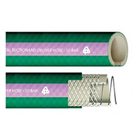 TPV绿色热塑性硫化橡胶软管, 耐大多数化学品